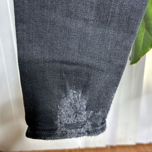 Moussy Jeans Distressed Black Color Made in Japan Excellent Size 26 - Picture 7 of 10